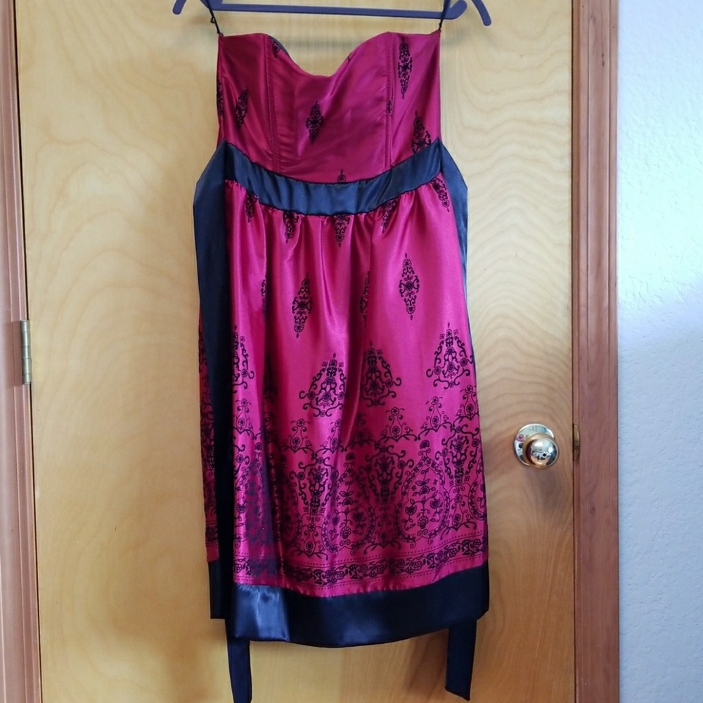 Beautiful burgundy dress